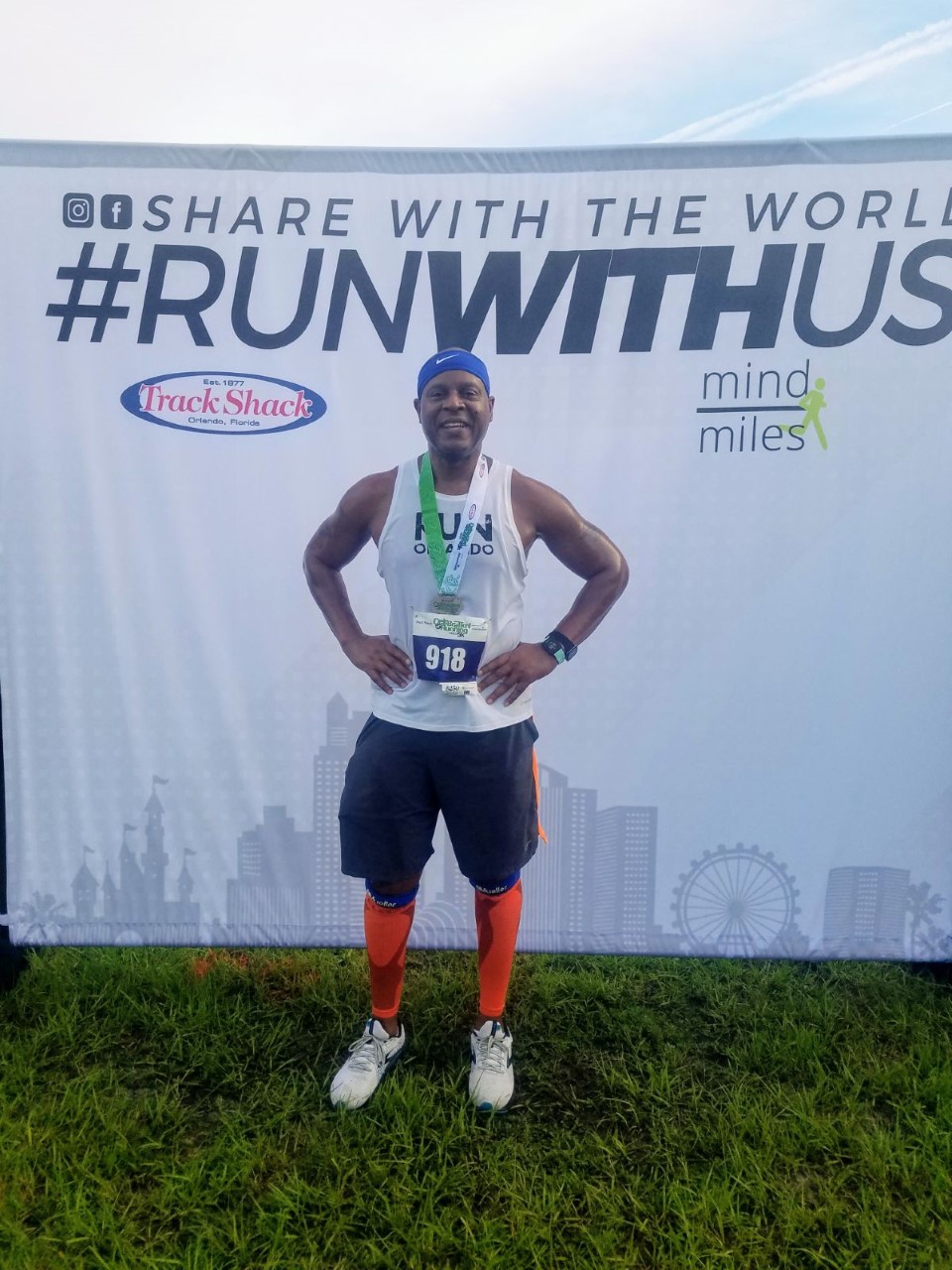 Celebration of running